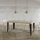  Tavolo Allungabile 200-460x90x77 cm Flame Cashmere Telaio Antracite