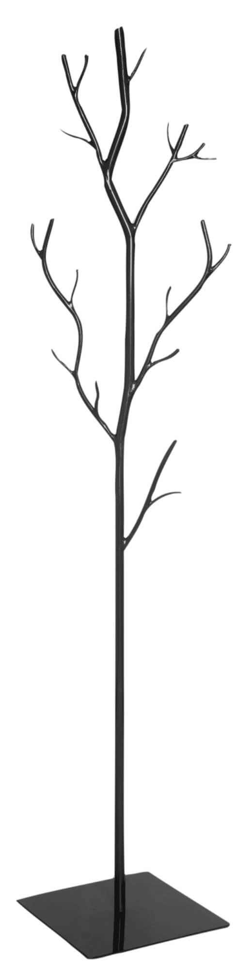 acquista Vasconi Portemanteau Fer Forgé Willow Noir 33x33x178 cm