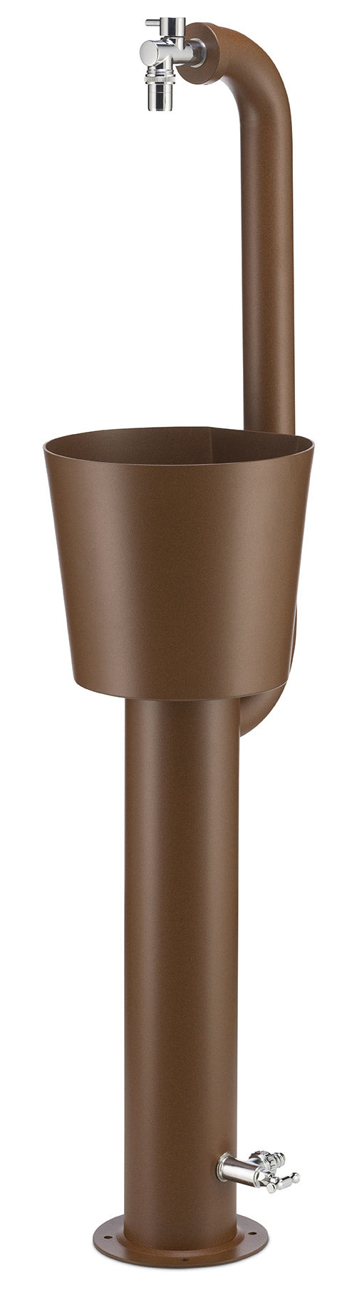 sconto Fontaine de jardin avec robinet double et seau Belfer 42/ARRC Cactus Rust
