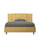 Lit double Appia ocre différentes tailles