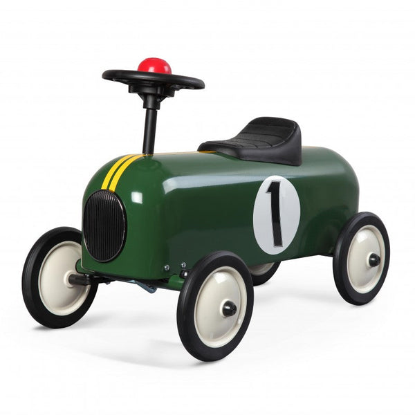 Baghera Racer Vert Voiture de course vintage pour enfants acquista