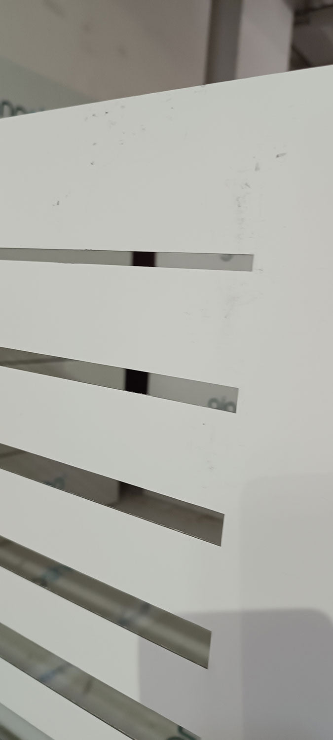 Copri Condizionatore 96x52x82 cm in Alluminio Classic L Bianco Seconda Scelta