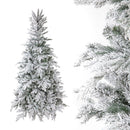 Albero di Natale Artificiale Innevato 260 cm Abete Verde
