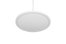 Lampada a Sospensione da Interno a LED in Metallo Bianco Opaco