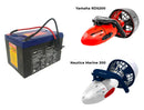 Batteria Ricaricabile 12V 7,5Ah per Seascooter Yamaha RDS200 e Nautica Marine 200