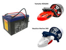 Batteria Ricaricabile 12V 7,5Ah per Seascooter Yamaha RDS200 e Nautica Marine 200