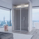 Porta Parete Doccia 1 Anta Scorrevole in Cristallo Trasparente 8mm H195 Bonussi Selina Varie Misure