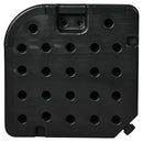 Base per Ombrellone 99,7x99,7x8,3 cm set 4 Pezzi Impilabili in HDPE Nero  