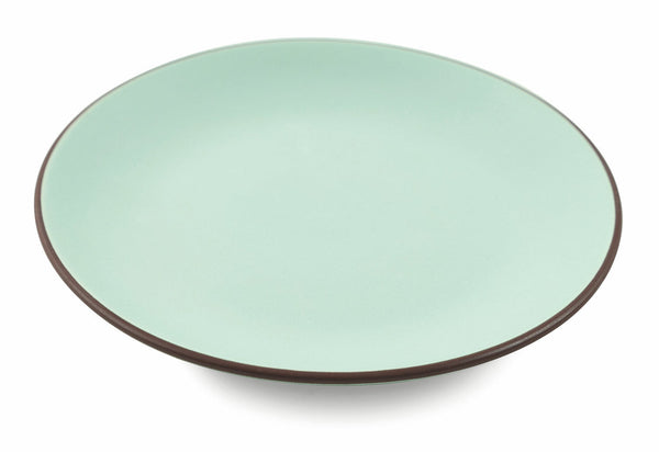 online Set de 6 Assiettes à Fruits Ø19,7x2 cm en Grès Vert Clair VdE Tivoli 1996 Kora