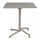 Table Vega 70x70x73 h cm en acier Tortora