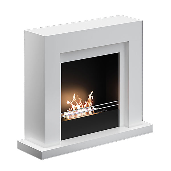 online Camino a Bioetanolo da Pavimento 100x30x88 cm 2500W 1,8L Udine Bianco