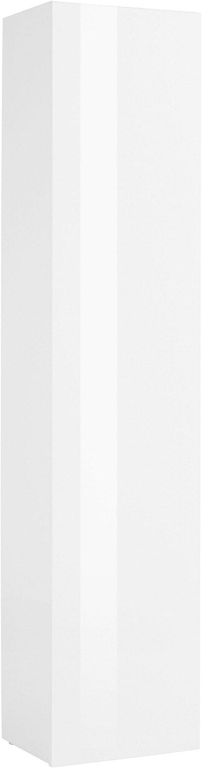 Armadio 1 Anta 40x30x180 cm Maruska Bianco Lucido