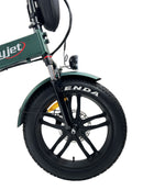 Bicicletta Elettrica GT3 PRO 250W con Freni Idraulici Display XXL e Chiave NFC Verde  