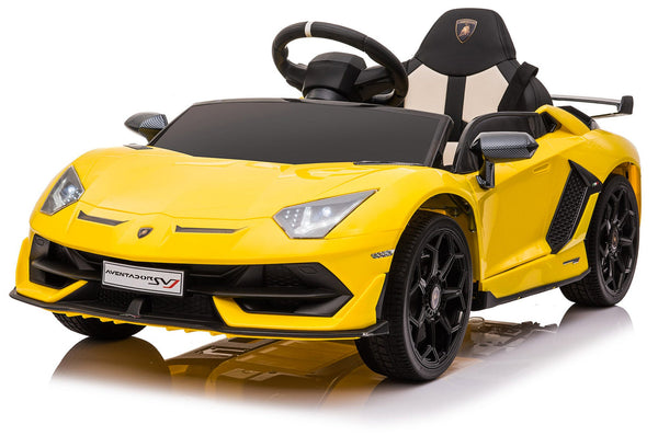 acquista Voiture électrique pour enfants 12V Lamborghini Aventador Jaune