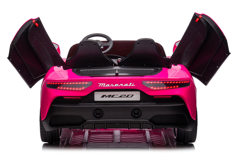 Macchina Elettrica per Bambini 12V con Licenza Maserati MC20 Rosa
