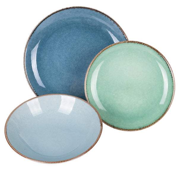 online Service de table 18 pièces en porcelaine tendre VdE Tivoli 1996 Fidji