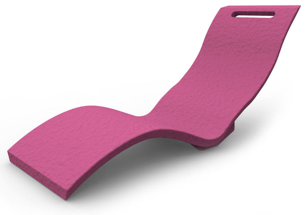 Lettino Chaise Longue da Esterno Giardino Seduta a Terra Arkema Serendipity Fuxia prezzo