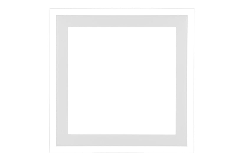 Plafoniera da Interno a LED in Plastica Bianco Opaco