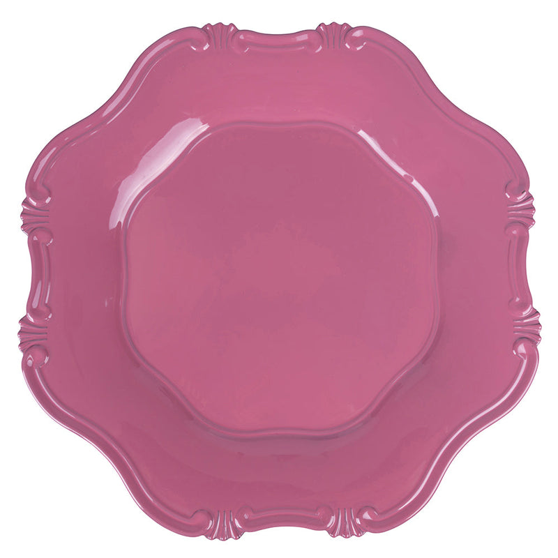 Set 4 Sottopiati Ø33x2 cm  in Polipropilene VdE Tivoli 1996 Hippy 