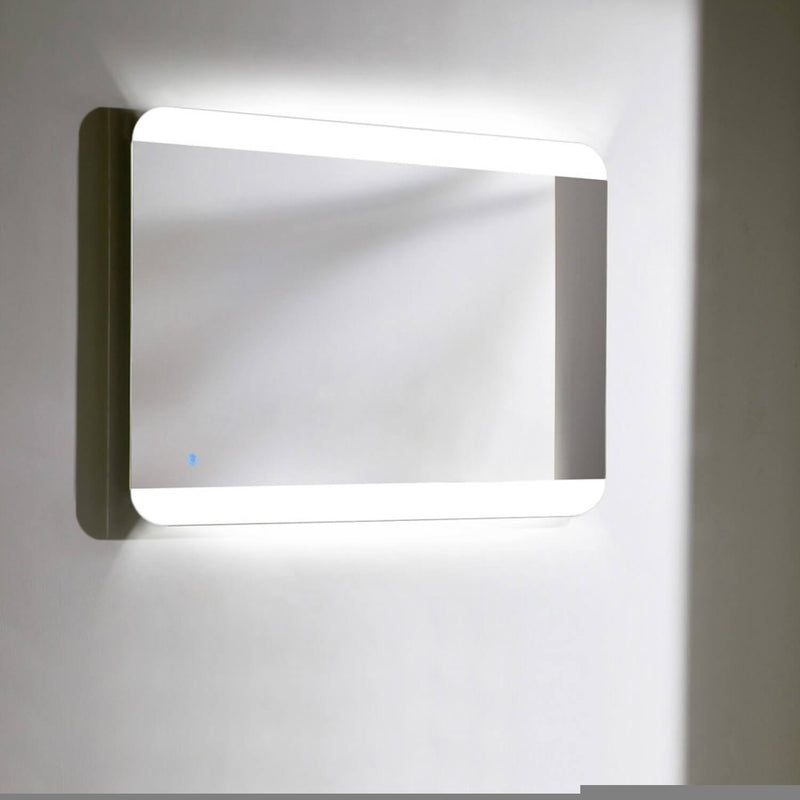 Specchio con Lampada a LED in 90x2,5x60cm TFT Rob Trasparente
