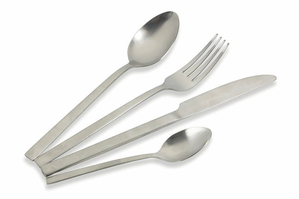 prezzo Ménagère Service 24 Pièces en Acier Mat VdE Tivoli 1996 Lexington