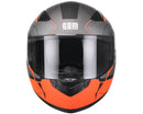 Casco Integrale per Scooter Visiera Lunga CGM Silverstone 317G Arancione Fluo Opaco Varie Misure