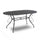 Tavolo da Giardino 160x90xh72 cm in Metallo New Old Antracite