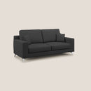 Divano 2 Posti 166x95x91 cm in Tessuto Antracite