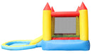 Castello Giostra Gonfiabile Acquatico con Pompa Happy Hop con Piscina
