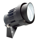 Faro Faretto 6W a Led - Ip65 - 500 Lumen Colore Nero per Esterno Linea Moon Sovil