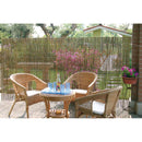 Arella Frangivista da Giardino in Bamboo 1x3m Rama Canes Naturale