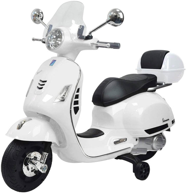 Piaggio Vespa GTS Électrique 12V avec Top Case pour Enfants Blanc online