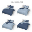 Copripiumino con Sacco e Federe Doubleface Avio\/Azzurro Varie Misure