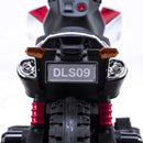 Moto Elettrica per Bambini 12V Motocross Bianca