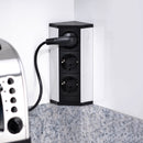 Multipresa Dock in Alluminio e Plastica Emuca 