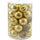 Set 34 Palle di Natale Sfere Palline Natalizie 8 cm Oro Decorazioni Albero