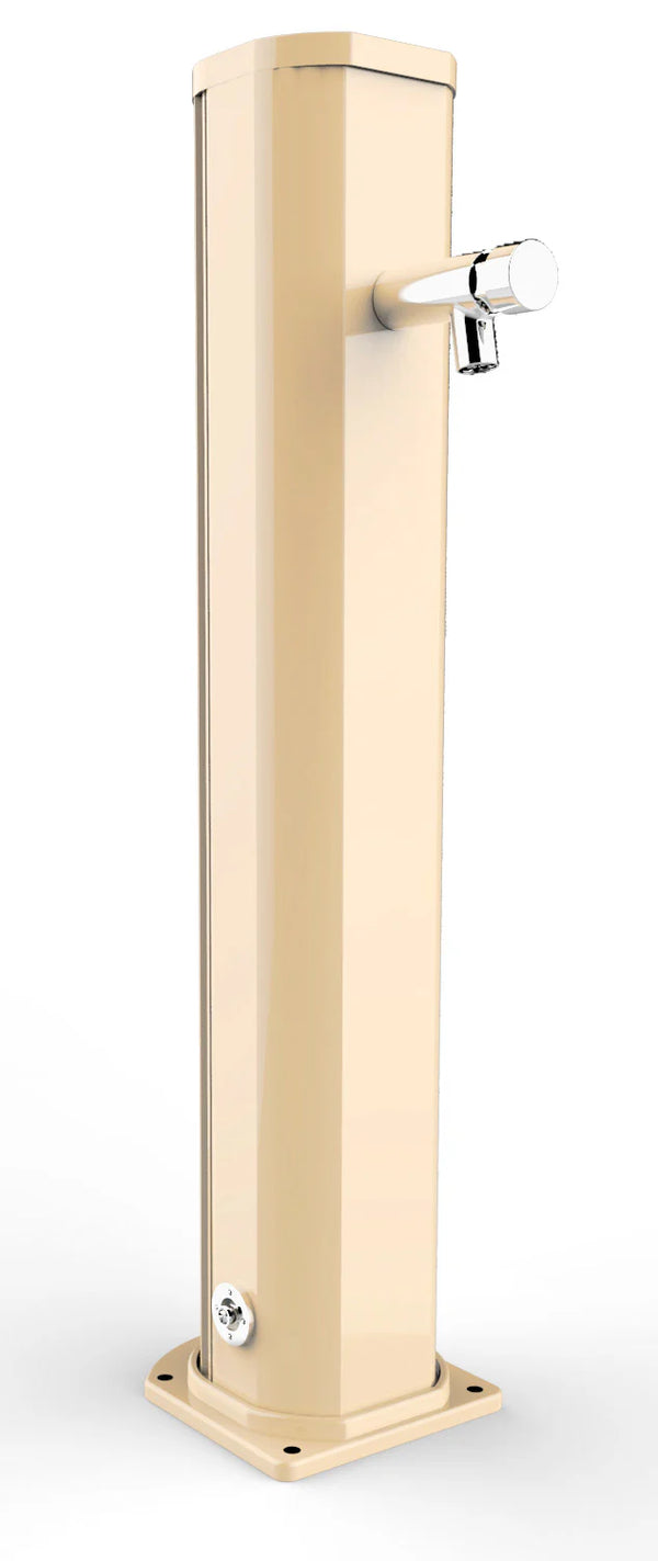 online Fontaine Lèche Pieds de Jardin avec Robinet Temporisé Arkema Jolly Champagne Bronze