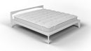 Topper Trapuntato Imbottito con Elastici Silver Bianco Varie Misure