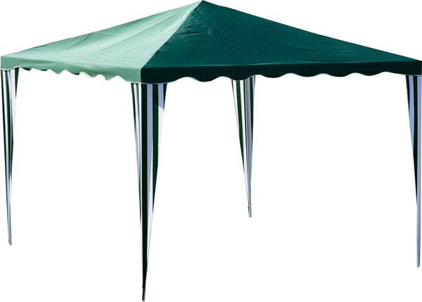 sconto Tonnelle de jardin en acier 2x2m Bauer Vert
