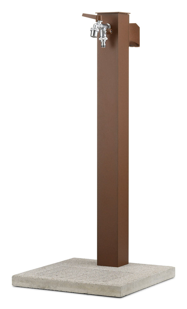 Fontana da Giardino con Rubinetto Base e Portagomma Belfer 42/QRRB Ruggine prezzo