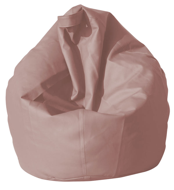 Poltrona a Sacco Pouf in Similpelle Rosa prezzo