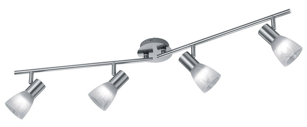 acquista Plafoniera da Interno a LED in Metallo Nichel Opaco