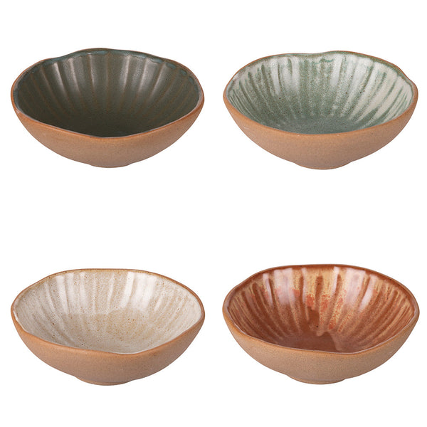 Set 4 Ciotole Ø14x6 cm 300 ml in Ceramica VdE Tivoli 1996 Pompei sconto