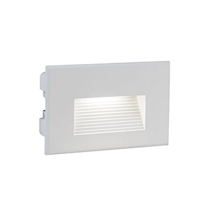 prezzo Lampe de Marqueur de Marche LED Rectangulaire Encastrée au Mur 3W 3000K Blanc Sovil