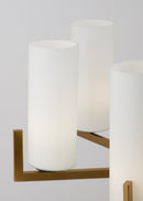 Lampadario Modern in Metallo Fortano Ottone