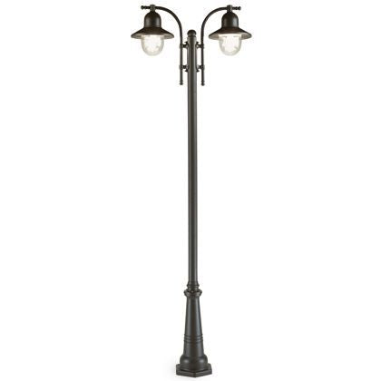 Palo Alto Lampe Deux Lumières pour Jardin Couleur Gris pour Outdoor Line Ice Livos online