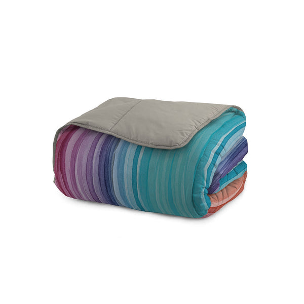 Couette d'hiver 180gr avec imprimé en microfibre arc-en-ciel Différentes tailles online