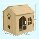 Cuccia per Cani da Interno 49,5x41x51 cm in Legno   