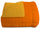 Couette Hiver Doubleface 300gr Orange/Jaune