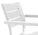 Set 6 Sedie da Giardino Keter Julie 61,5x58,5x79 cm Effetto Legno Bianco 